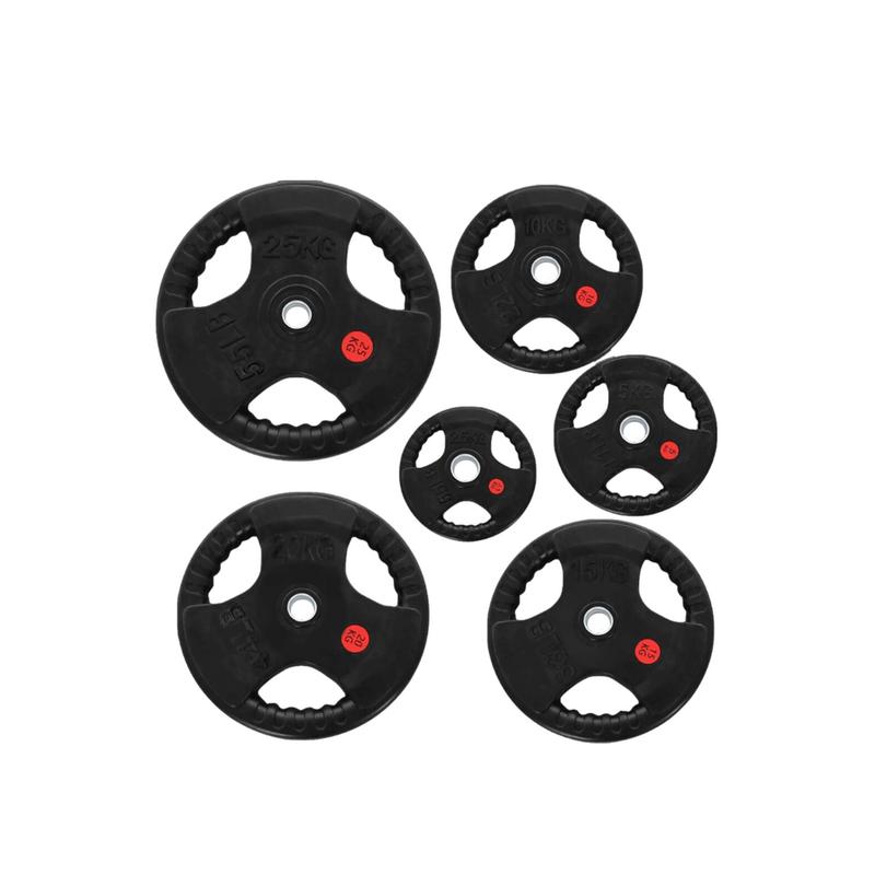 50KG / 70KG/ 100KG 1 Inch (1"/25mm) Weight Plates Set 1