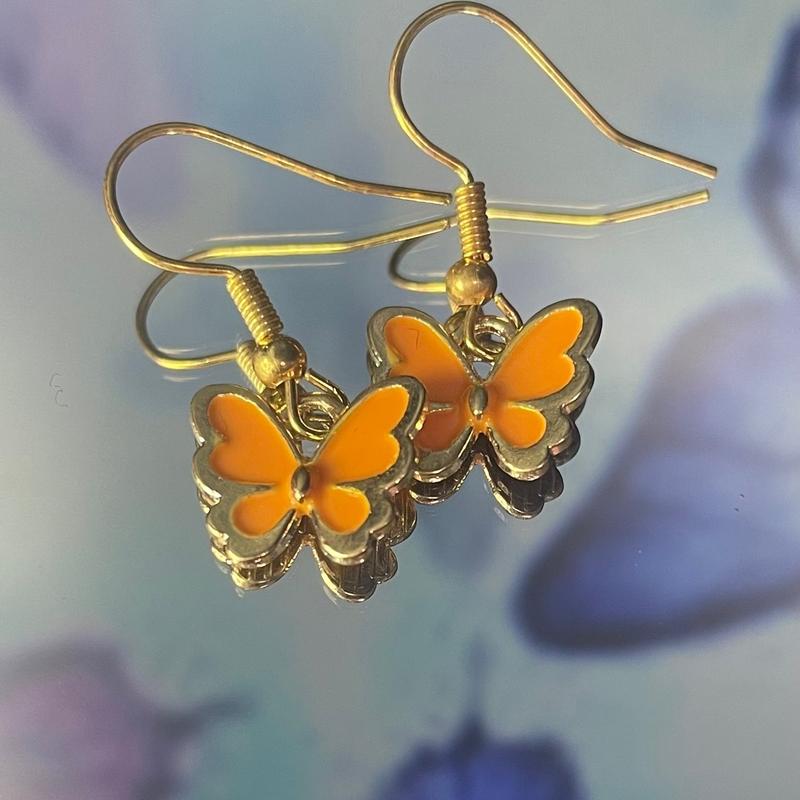 Colourful Butterfly Earrings 5