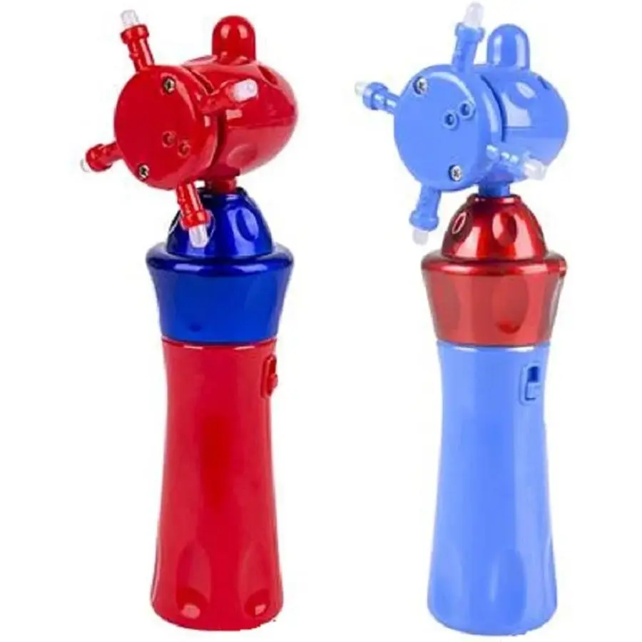 Magical Light-Up Spinning Wand Toy for Kids - 7-Inch Glow & Spin Fun