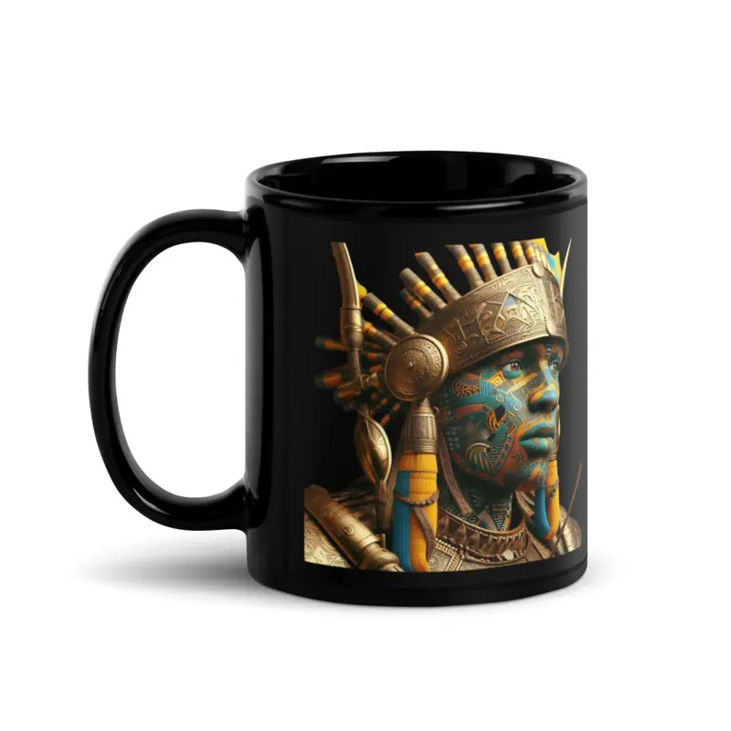 Black Glossy Mug 0