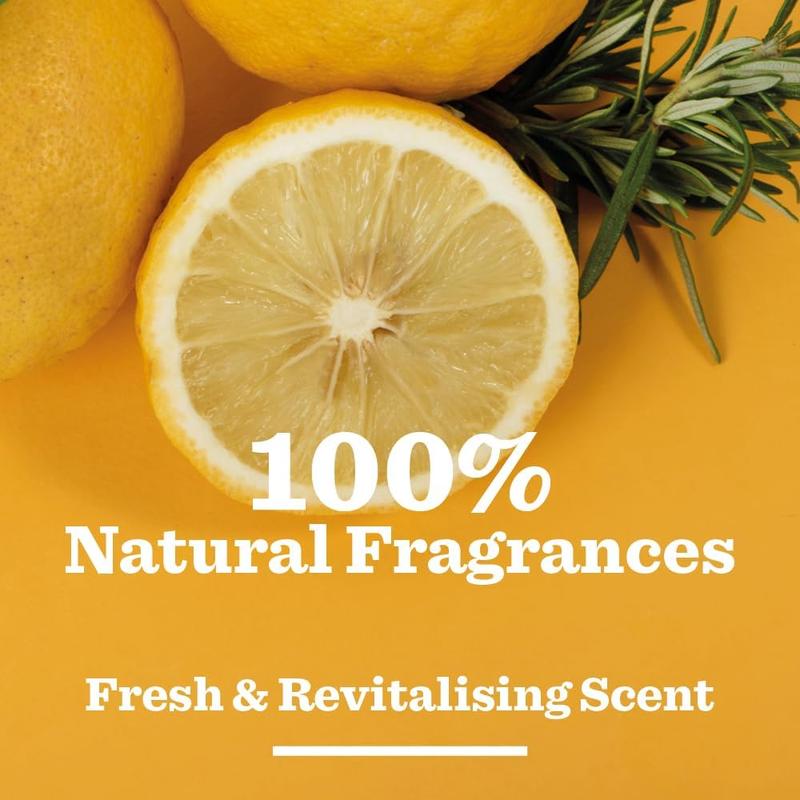 BULLDOG SKINCARE - Lemon and Bergamot Roll On Natural Deodorant For Men 75 ml Body Care Blend Gentle Pack Scented Aroma Cosmetic Cleanser 2