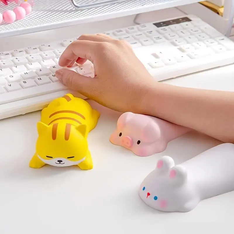 Product Introduction of RISELDAJOR   Ergonomic Wrist Rest Support Featuring a Cute Slow Rising Mouse Pad, Ideal for Computer Desks and as an Office Supply 3