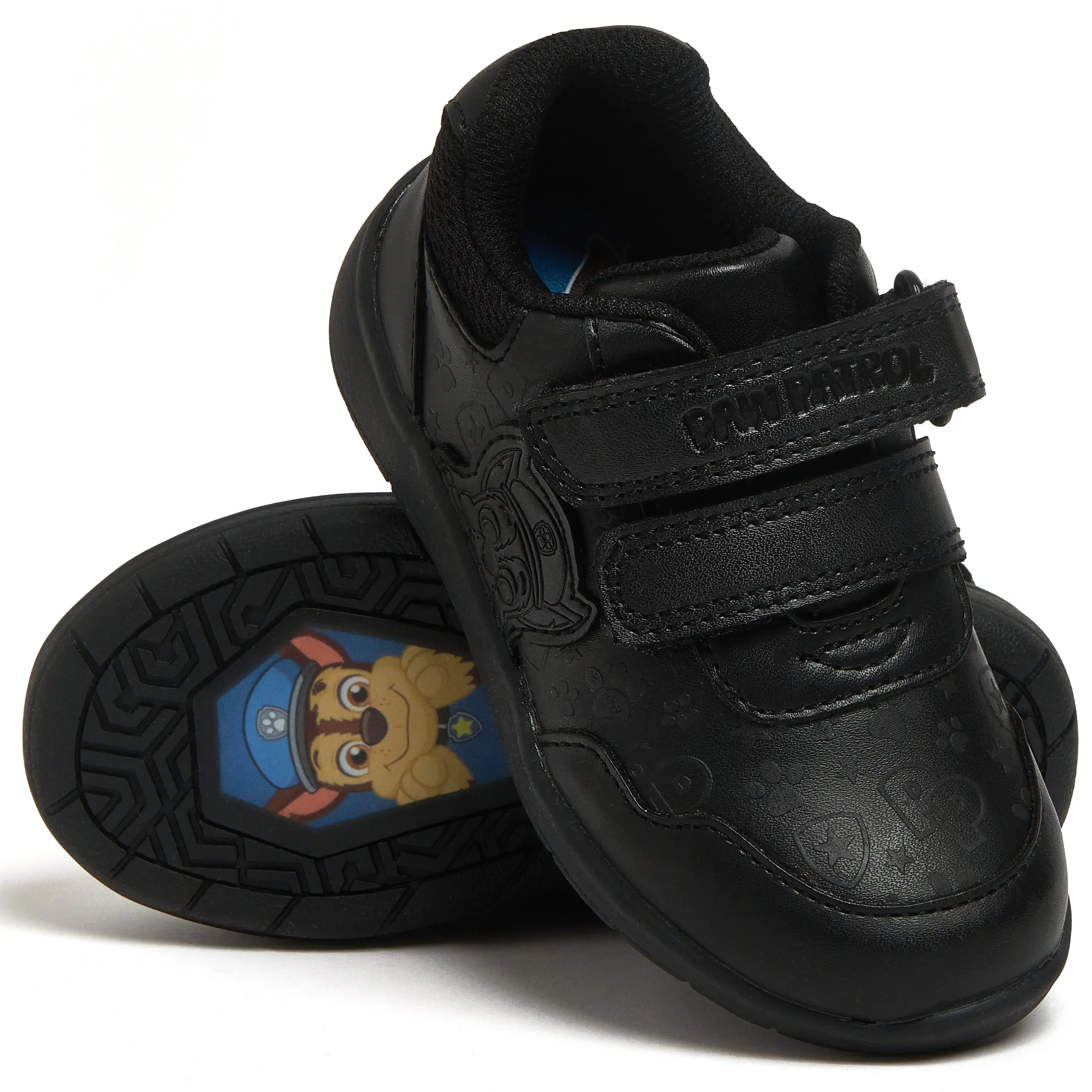 Kids Paw Patrol School Shoes - Round Toe - Flat Heel
