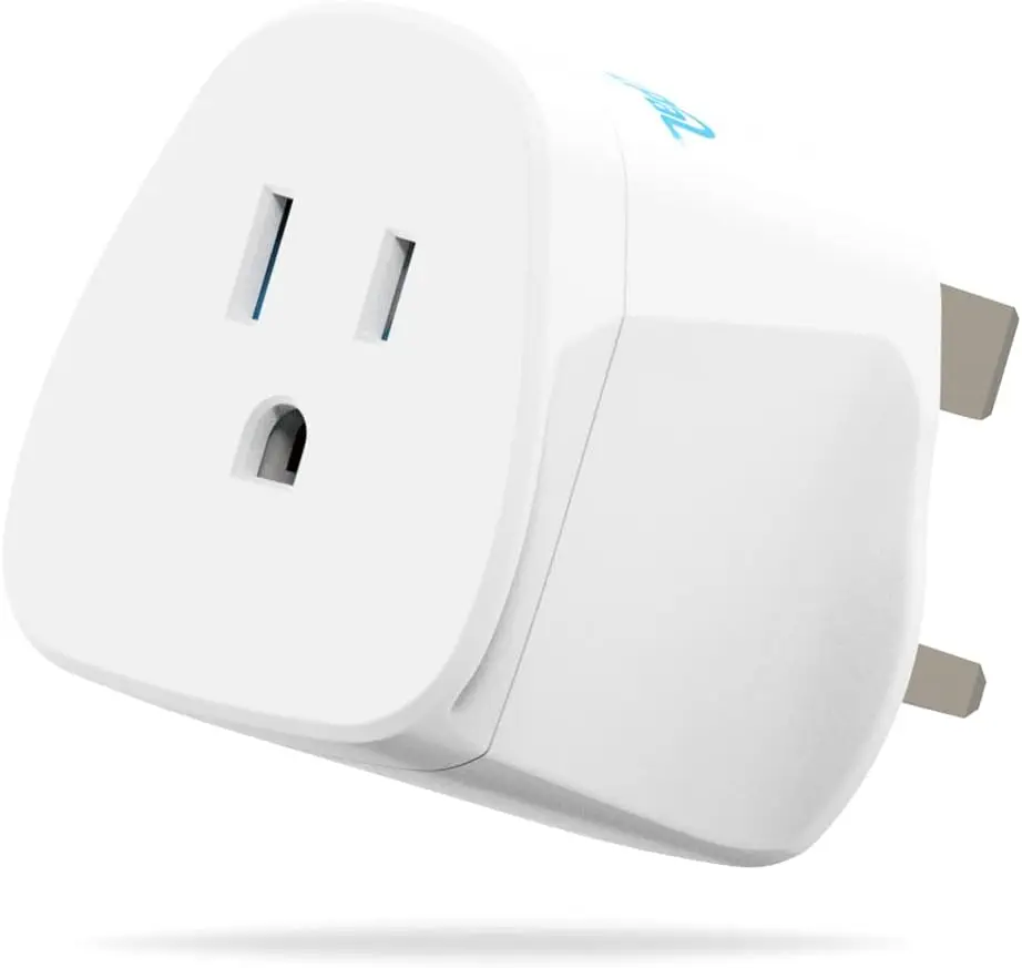 USA to UK Travel Adaptor with 10A Fuse for Electronic Devices - Smartphone