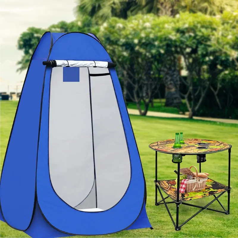 Pop-Up Privacy Tent, Portable Outdoor Camping Shower & Toilet, Changing Room for Hiking, Quick Setup Privacy Shelter, Waterproof, Foldable Privacy Tent for Outdoor Activities, Easy to Carry, Ideal for Camping, Hiking, Festivals, Perfect Gift for Camping 1