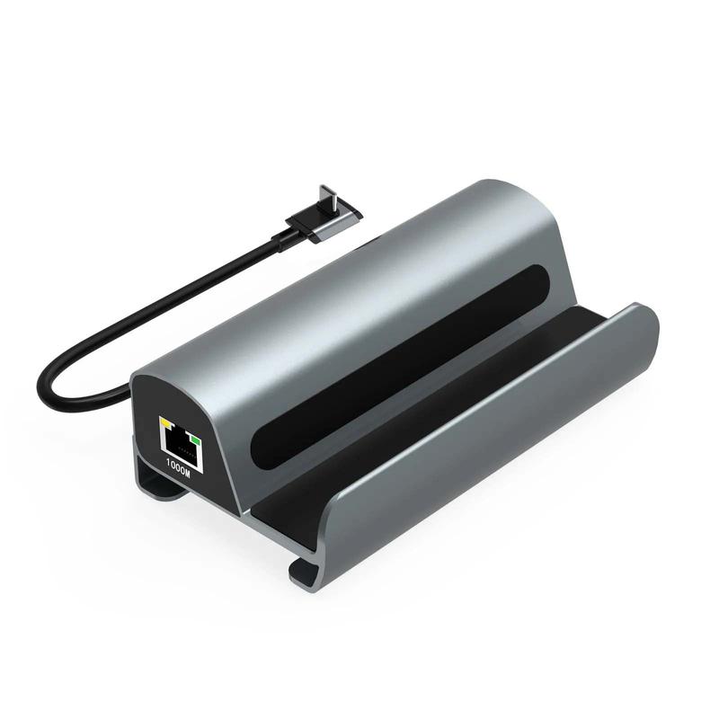 Steam Deck USB-C PD TV Docking Station with 1000Mbps Ethernet 2