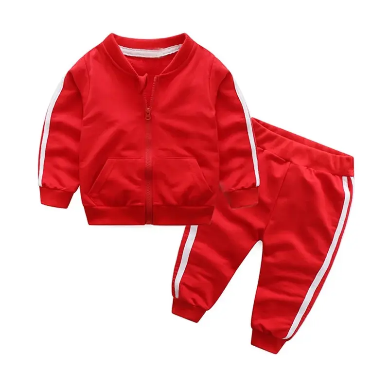 Children tracksuit sports wear 2pcs set Comfortable Unisex children sportswear football tech fleece 1