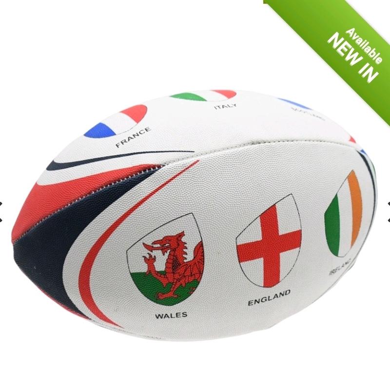 6 Nations Rugby Ball Official Size 5 1