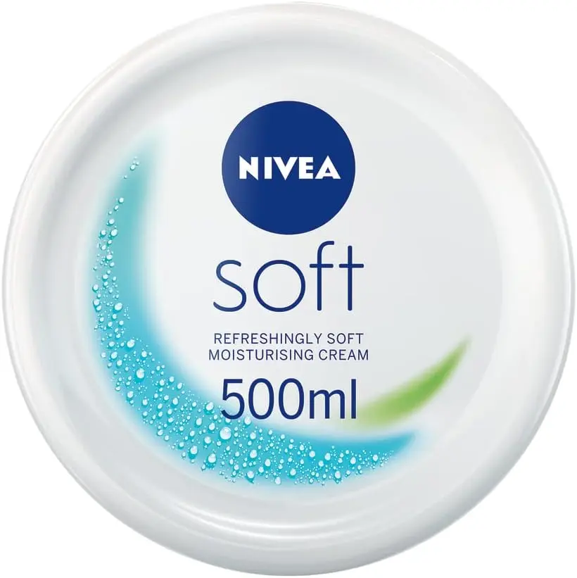 Soft Moisturising Cream (500ml), A Moisturising Cream for Face, Body and Hands with Vitamin E and Jojoba Oil, Hand Cream Moisturises Deeply, All-Purpose Day Cream, 500 ml (Pack of 1)