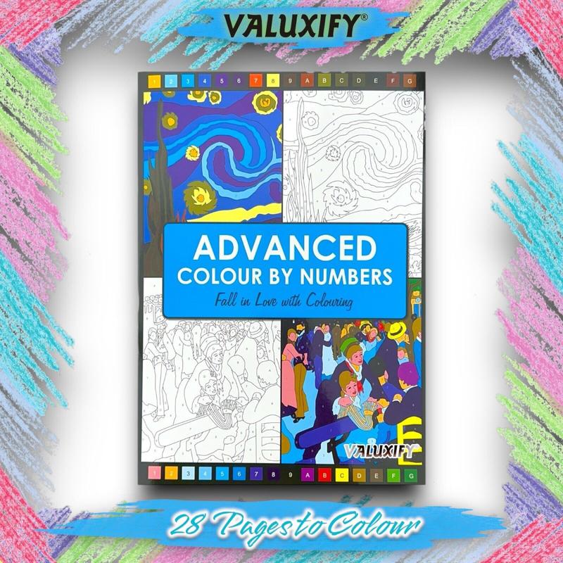 3X Colour by Numbers Adult Colouring Books - Pack of 3 coloring 4