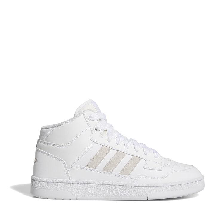 Adidas Mens Rapid Court Mid High Top Trainers 0