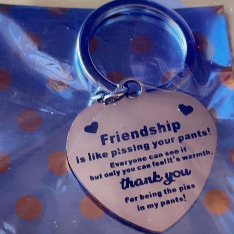 Funny best friend keyring 1