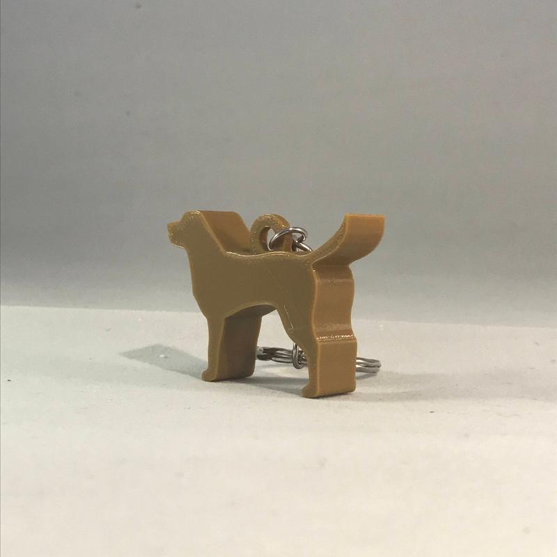 Labrador Keyring / Keychain - Dog Lover - 3D Printed - Gift ideas for dog lovers - Any dog available 2