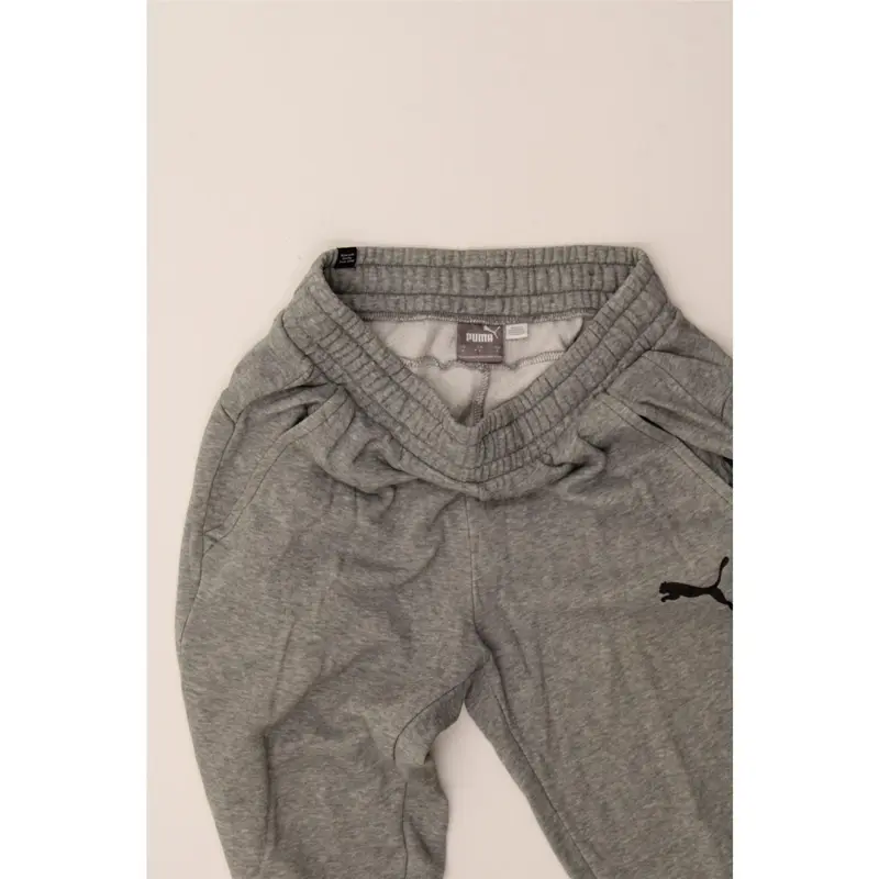 Pre-Owned Vintage PUMA Mens Tracksuit Trousers Joggers Small  Grey Cotton 4