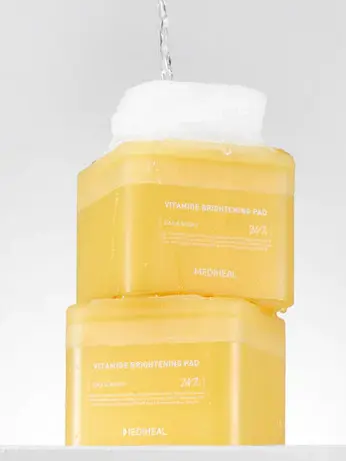 Mediheal - Toner Pads (Blemish / Tea Tree / Vitamide) - 170ml (100 Pads) Calming Cica Soothing Brightening Acne Skincare Lactic Niacinamide Smooth Comfort 3