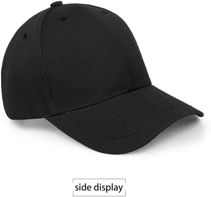 Men's Baseball Cap, Unisex Adjustable Baseball Cap Polo Golf Style Sports Sun Hat for Women's Men's 2