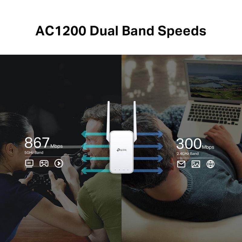 TP-Link AC1200 Mesh Wi-Fi Range Extender 5