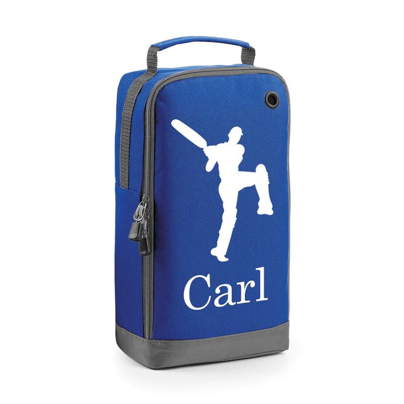 Personalised Childrens Cricket Boot Bag Kids Sports Gift Custom Shoe Bags 3