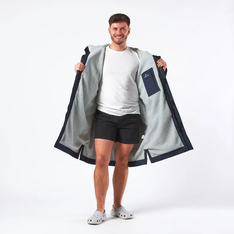 Adult Changing Robe - Navy 5