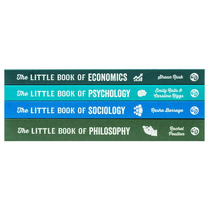 The Little Book of Philosophy, Sociology, Economics & Psychology 4 Books Collection Set 2