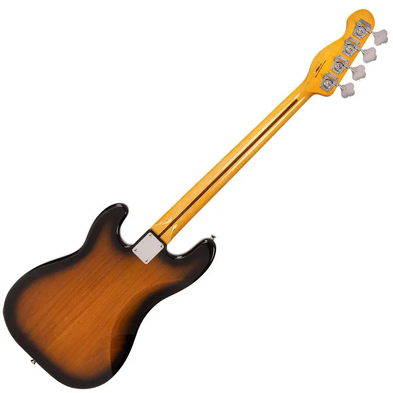 Vintage V51 ReIssued Bass Guitar ~ 2 Tone Sunburst 1