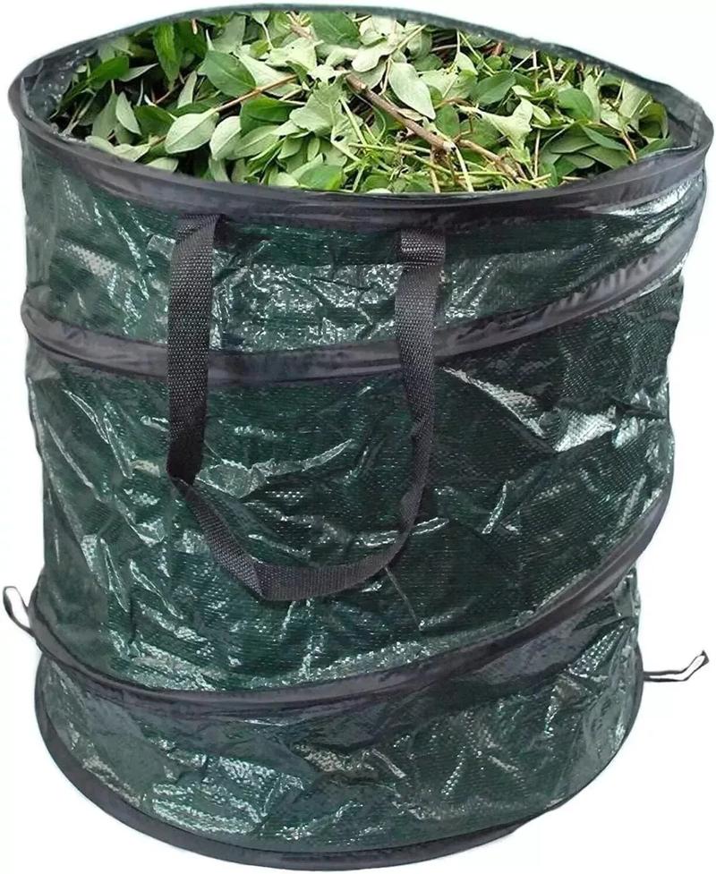 Product Introduction of New Pop Up Large 73L Garden Waste Bag Rubbish Sack Waterproof Heavy Duty Reusable 18