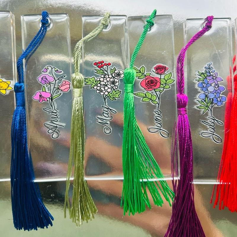 Birth Month & Flower Bookmark - Perfect Gift for Book Lovers 2