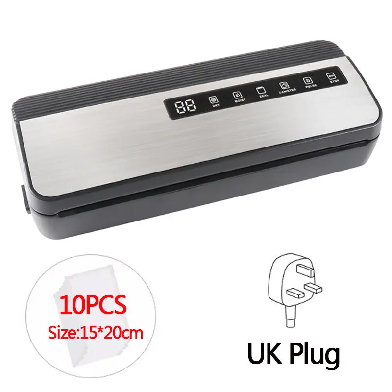 Ultimate Electric Food Vacuum Sealer – Keep Your Food Fresh 10X Longer!