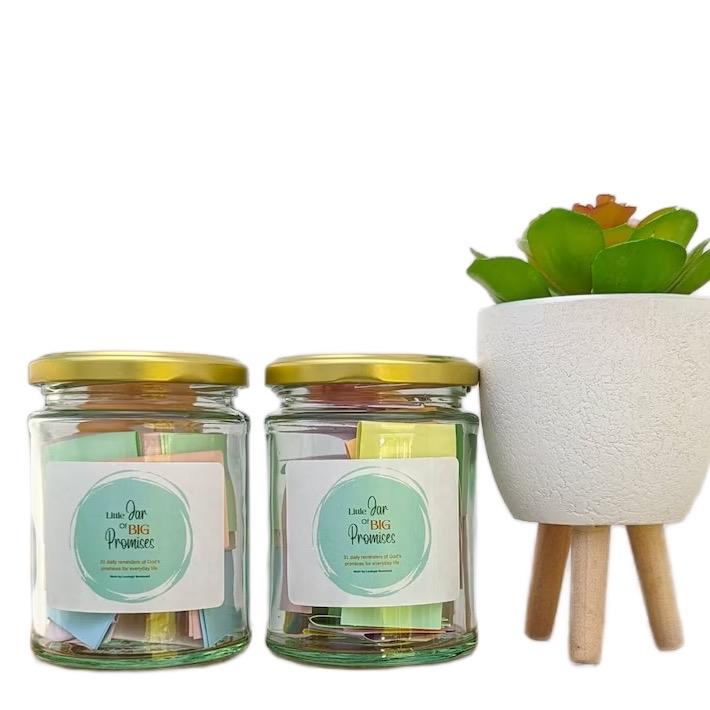 Positive Affirmation Scripture Jar - The Little Jar of Big Promises 2