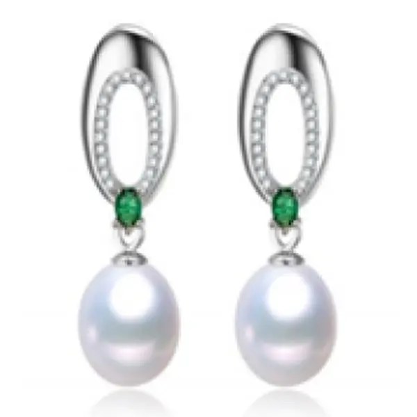 Enigma Pearl Drop Earrings