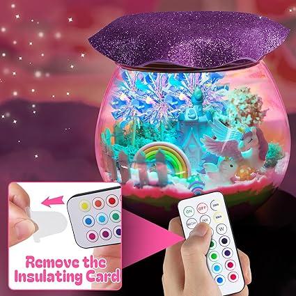 Dinosaur Terrarium Kit for Boys & Girls | Creative Dinosaur Gifts for Ages 4-12 | DIY Craft Activity, Fun Birthday Gift, Educational STEM Project, and Hands-On Learning Experience for Kids | Build & Grow Your Own Dino Habitat 7