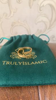 Product Review of Stunning Ayatul Kursi Adjustable Ring Quran Arabic Stainless Steel Muslim Islamic Religious Jewelry for Men Women Gift - Islamic Jewlery from S** 0