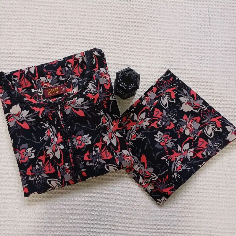 Beautiful Printed Co-ord Set for Women - Summer Lawn Collection with Trousers (M-2XL) - Casual, Womenswear 0