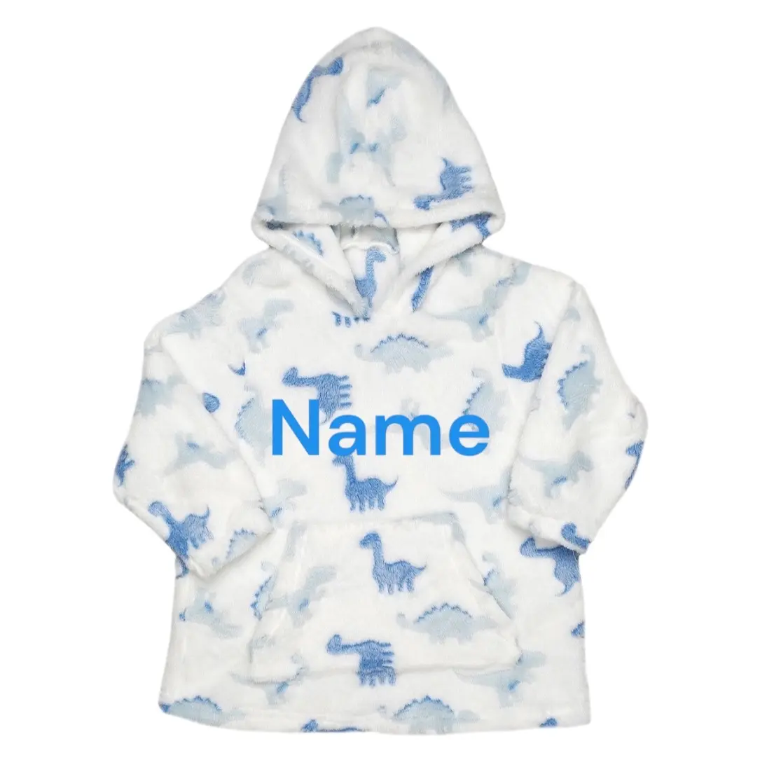 Personalised Baby blanket hoody 6 months to 3 years