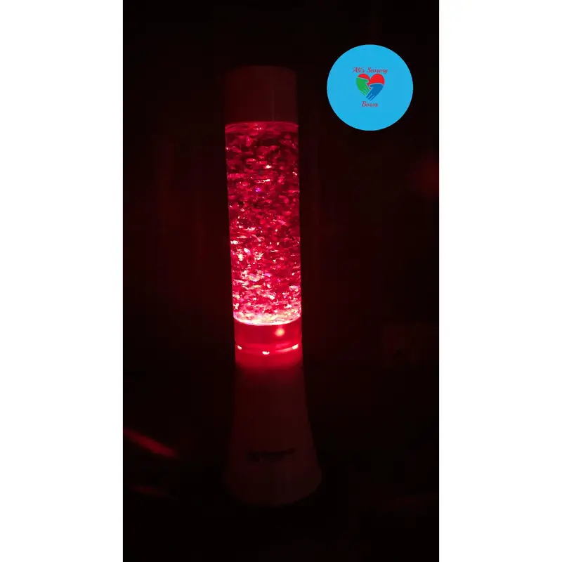 Colour Changing LED Glitter Lamp 1