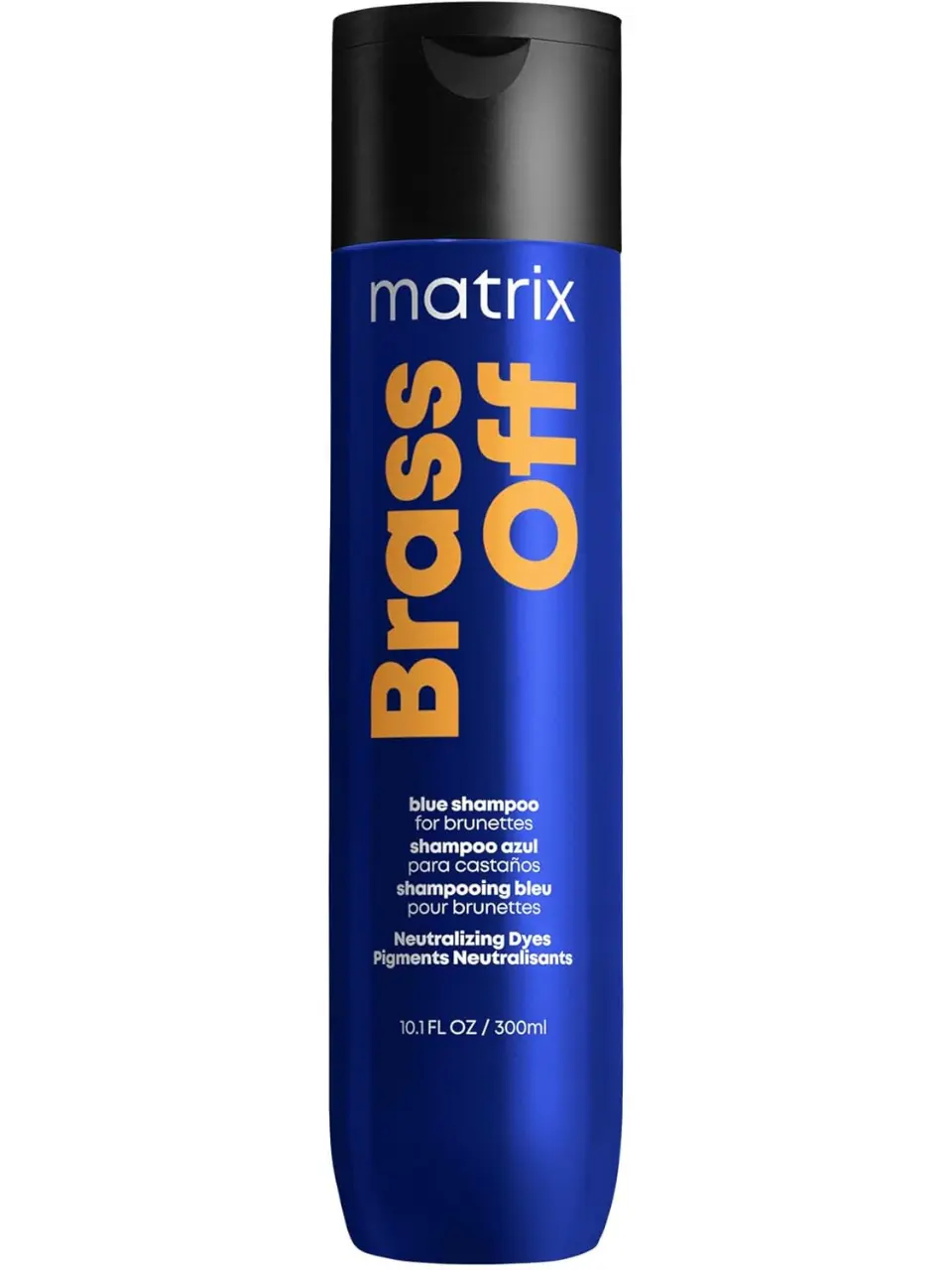 Matrix Brass Off Blue Toning Shampoo for Lightened Hair with Orange Undertones, Total Results - Conditioner, Haircare
