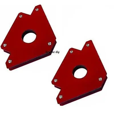 Welding Magnet x2 25lb Right Angle Square Holder Soldering Heavy Duty 3