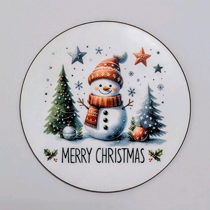 Snowman Coasters. 3