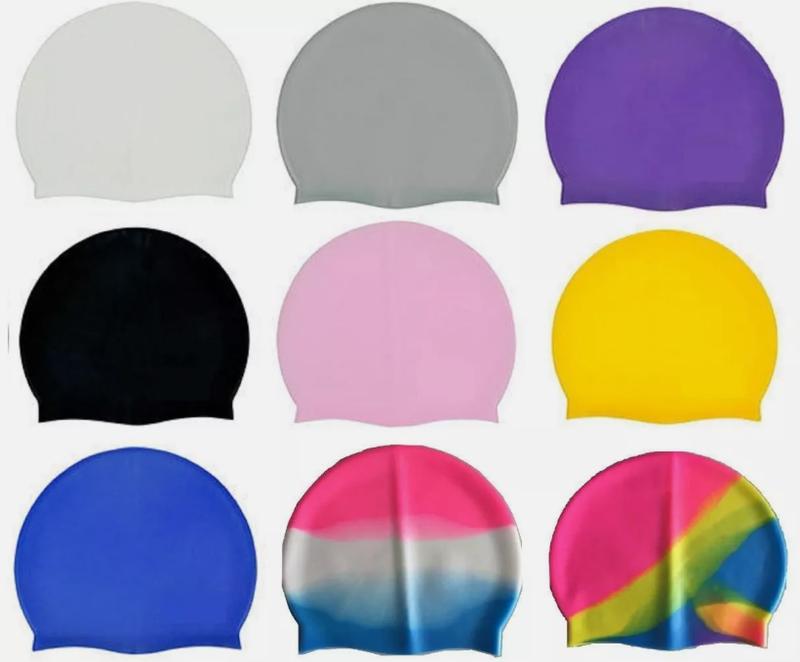 Product Introduction of Adult Swimming Pool Cap Silicone Swim Hat One Size Fits Most Waterproof Shower UK 7