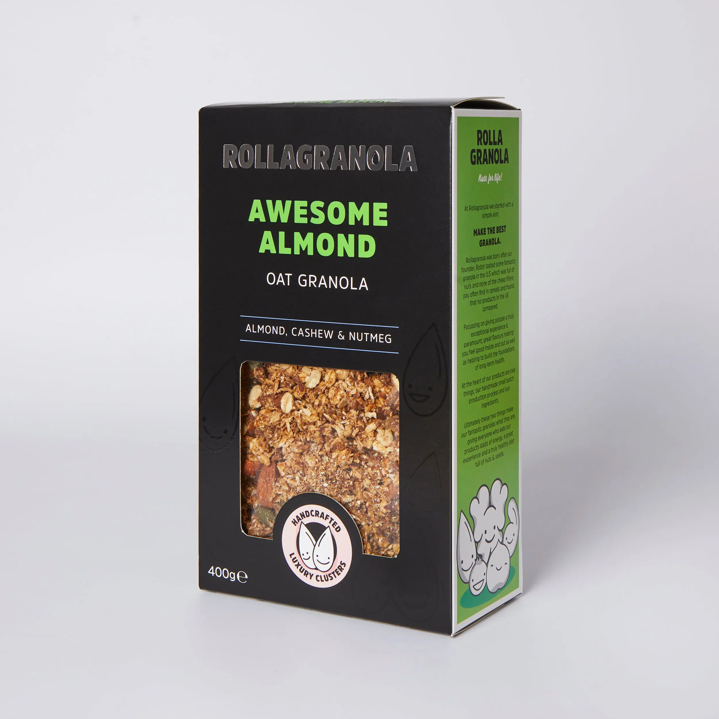 Awesome Almond Granola: Almond, Cashew and Nutmeg