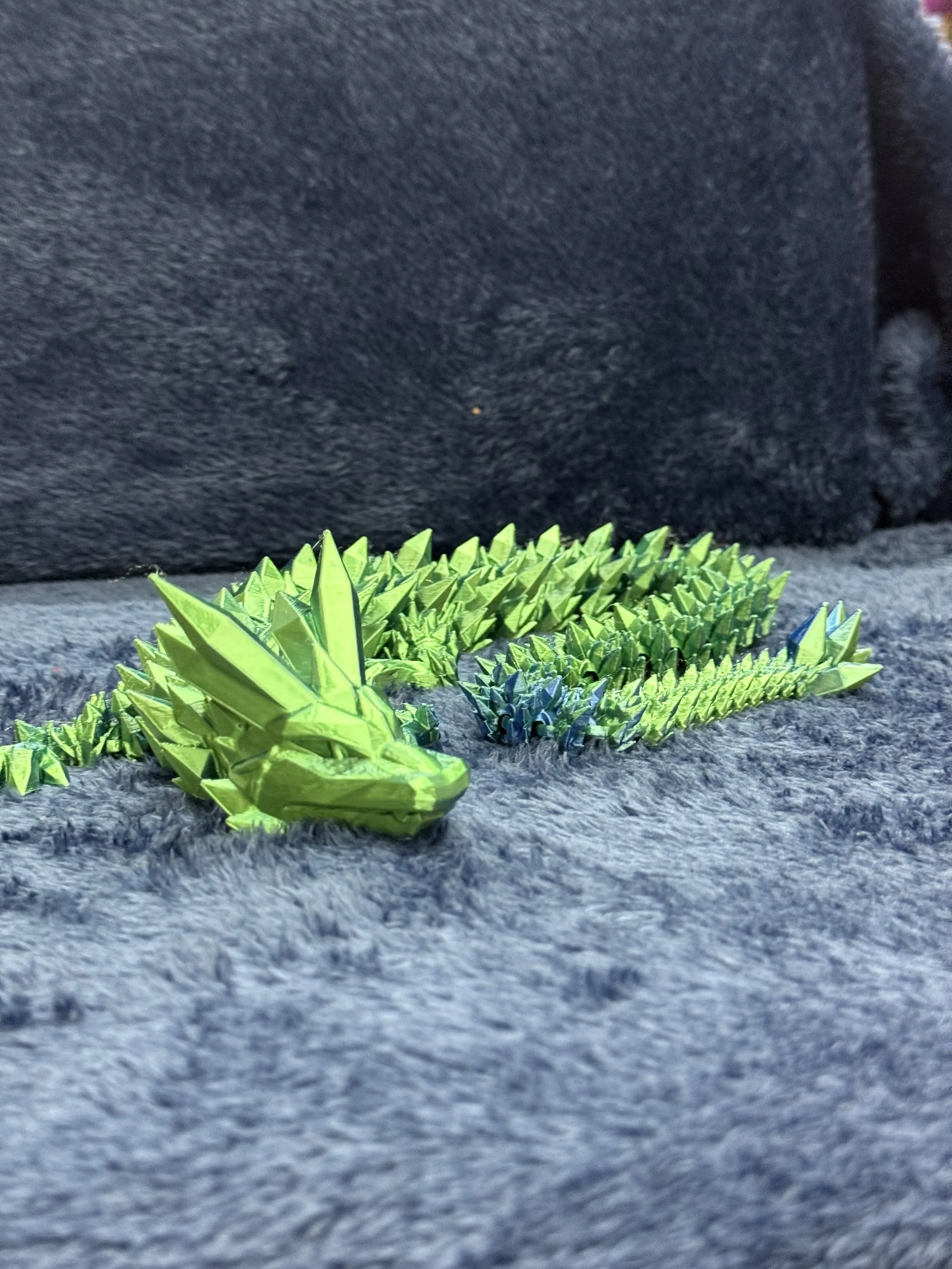 3D Designed Large Size Dragon with Moving Joints in Multiple Colours - Classic & Novelty Toy