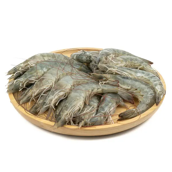 Head On Shell On White Shrimps IQF