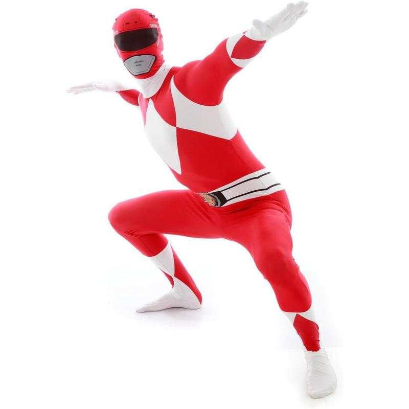 Morphsuits Power Rangers Costume Adult, Power Ranger Morphsuit, Red Power Ranger Costume, Red Morph Suit, Halloween Morphsuit Adult, Mens Morph Suits, Red Morphsuit Adult, Red Ranger Costume, 1