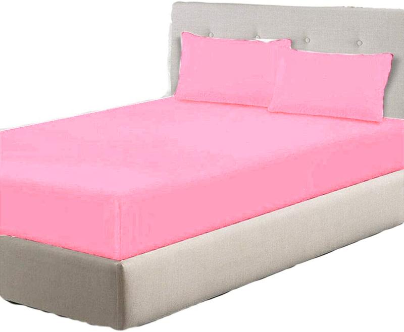 Extra Deep 30cm Fitted Sheet 100% Poly Cotton Single Double King Size Bed Sheets FULLY ELASTICATED 2