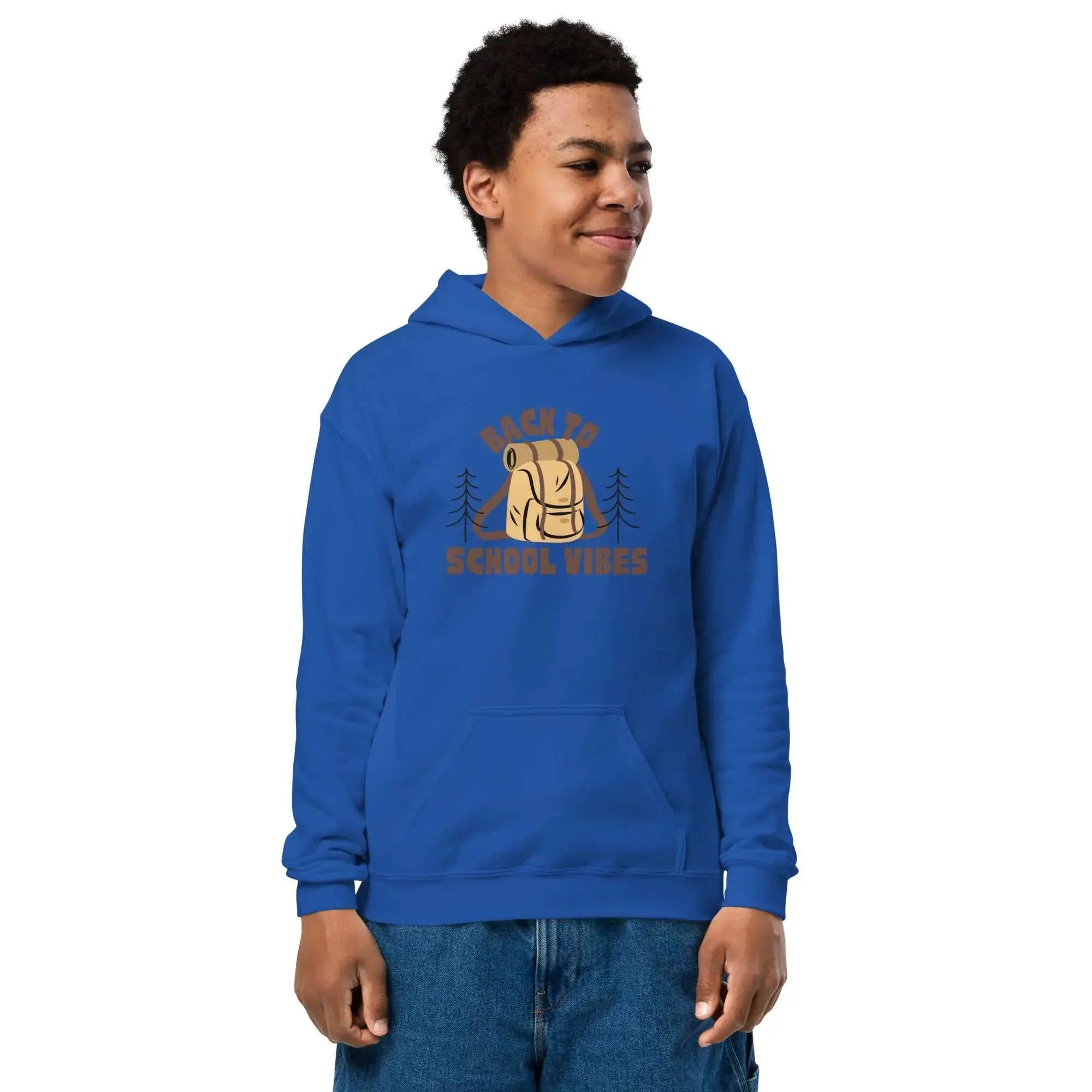 Back To School Vibes Hoodie for Kids - Boys Clothes