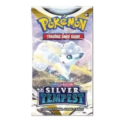 Pokémon Silver Tempest: Booster Pack (10 Trading Cards)
