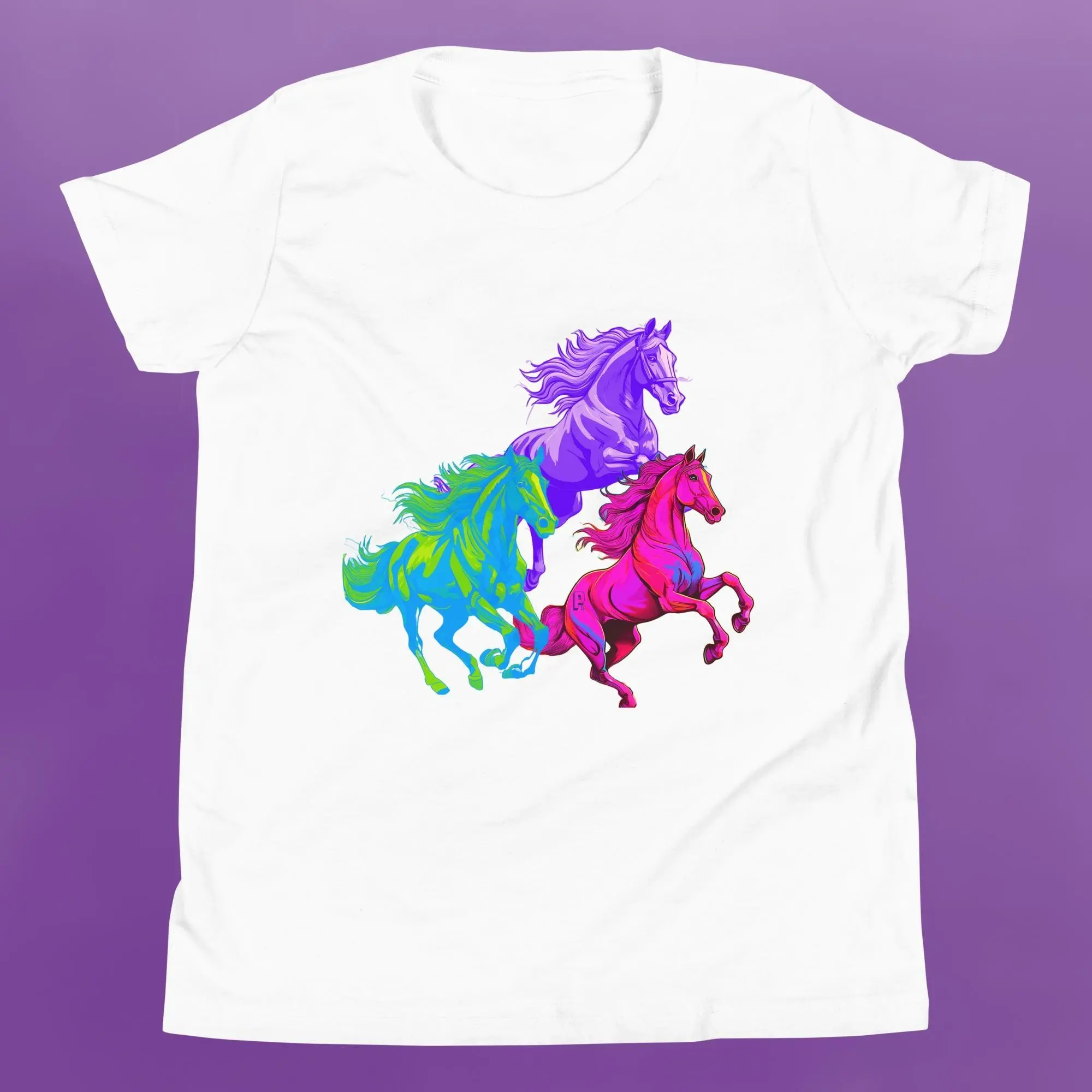 'Bolting Horses' Baby Tee