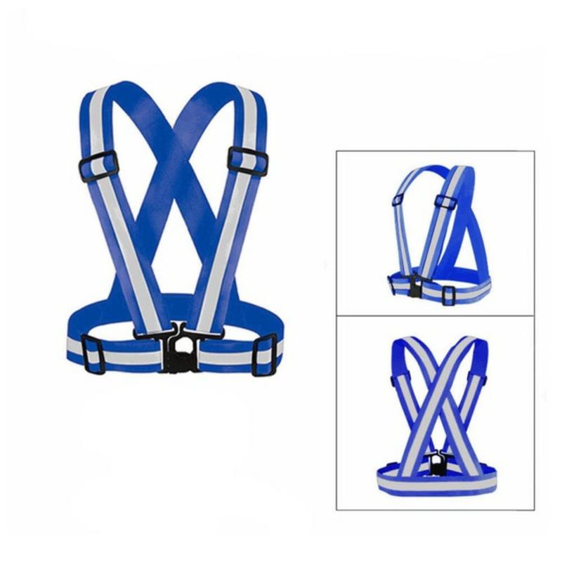 Product Introduction of Cycling Reflective Vest High Visibility Safety Vest for Night Riding Running Bicycle Motorcycle Outdoor Sports Vest Elastic Band 38