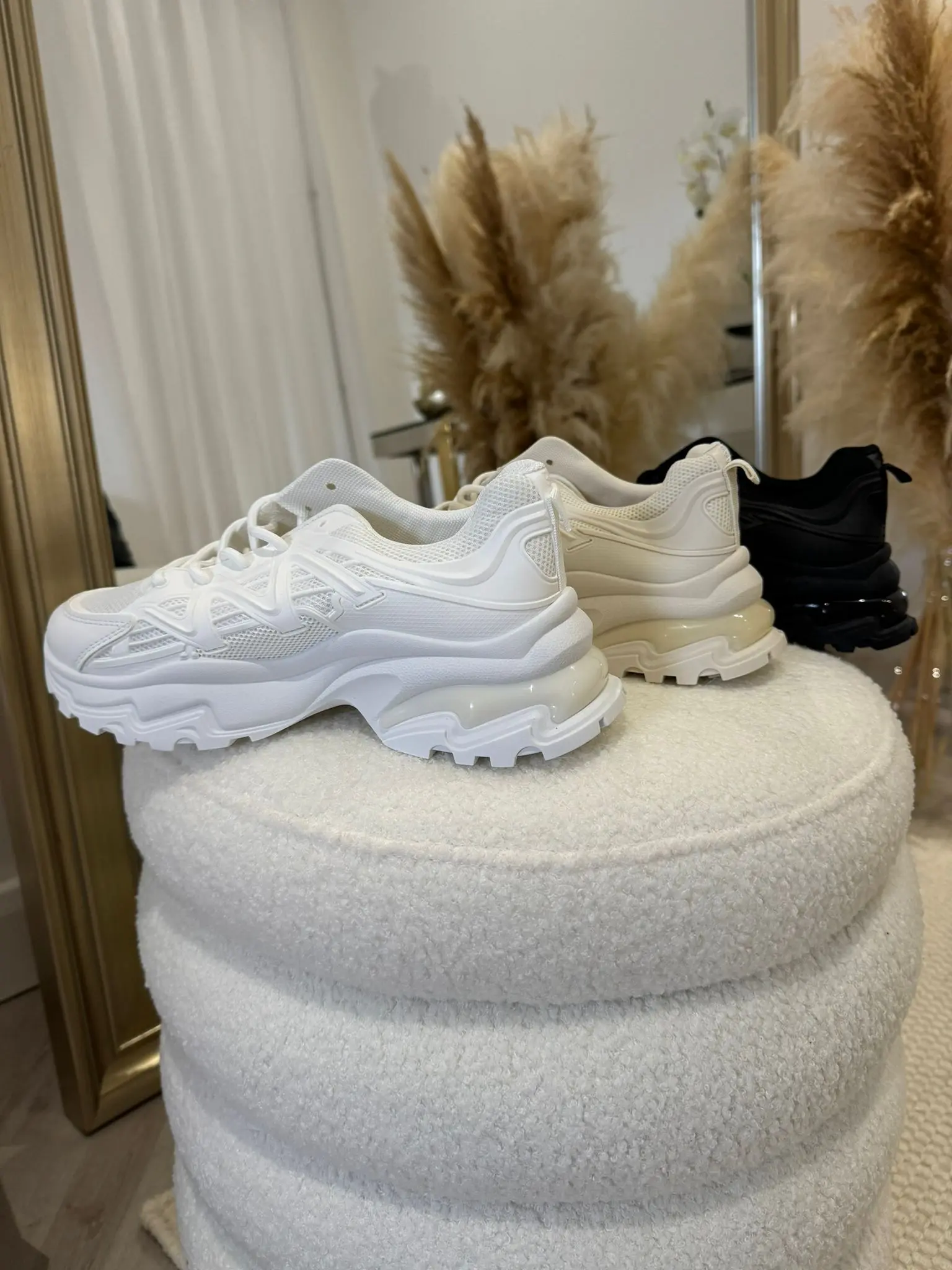 {GLAMDOLL} WREN Chunky Sole Detailed Trainers