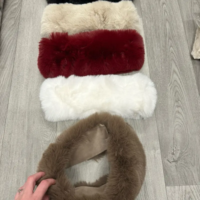EyeCandy Faux Fur Headband Ear Warmer for Women - Winter Accessories 2